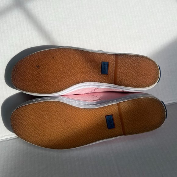 Keds Canvas Lace Ups in Baby Pink - Picture 4 of 8
